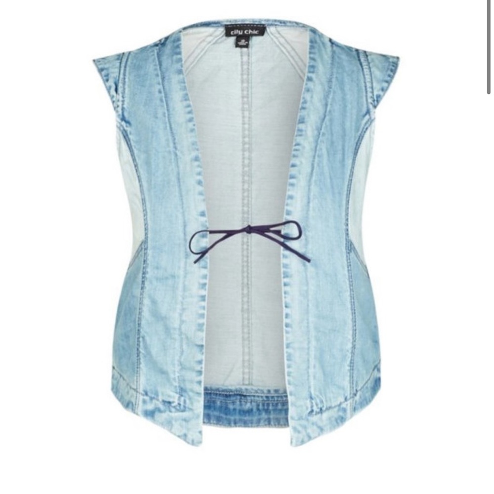 NWT City Chic Vintage Vest (Size XS/14)
